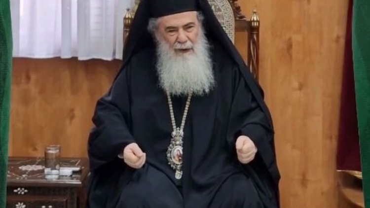 Ο Παναθηναϊκός επισκέφτηκε τον Πατριάρχη Ιεροσολύμων, Θεόφιλο Γ&#039; (vid)