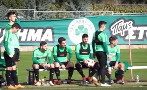 Στιγμιότυπα από το «πράσινο» φιλικό (vid)