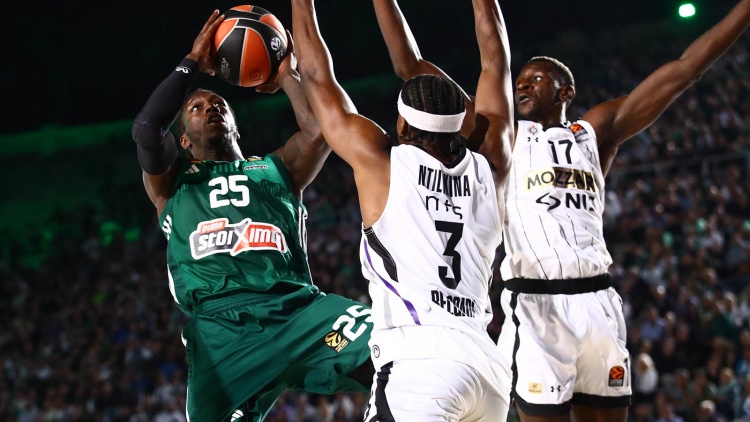 Ήττα για τον Παναθηναϊκό από την Παρτιζάν στη μαγική βραδιά του Καλλιμάρμαρου