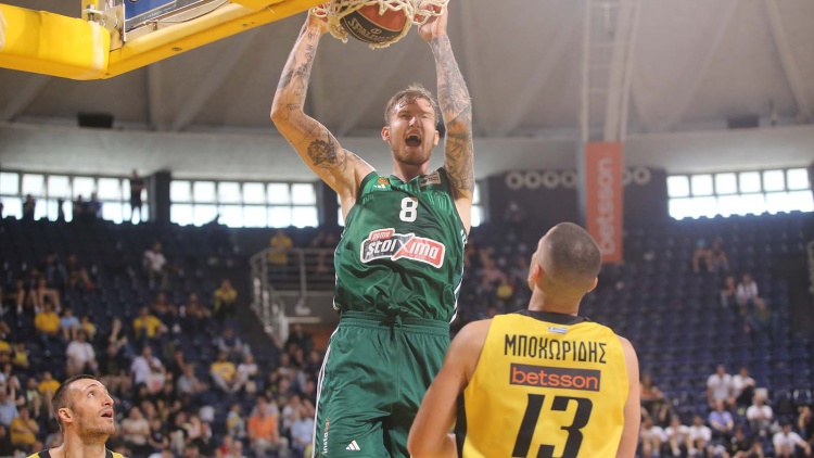 Επαγγελματίας ο Παναθηναϊκός στη Θεσσαλονίκη έκλεισε με νίκη το Top 6