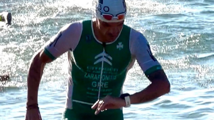 Μετάλλιο για τον Παναθηναϊκό στο τρίαθλο από τον Ζαραφωνίτη
