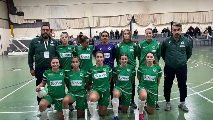 Futsal: Συνέχισαν με νίκη τα κορίτσια του Παναθηναϊκού