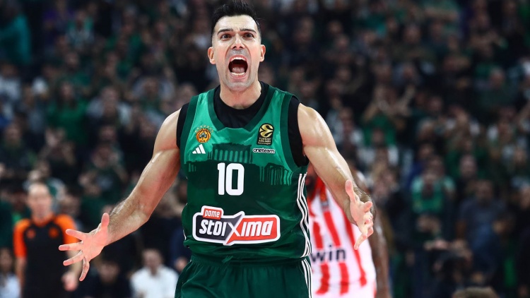 Πονάει στον ώμο ο Σλούκας, ανησυχία στον Παναθηναϊκό